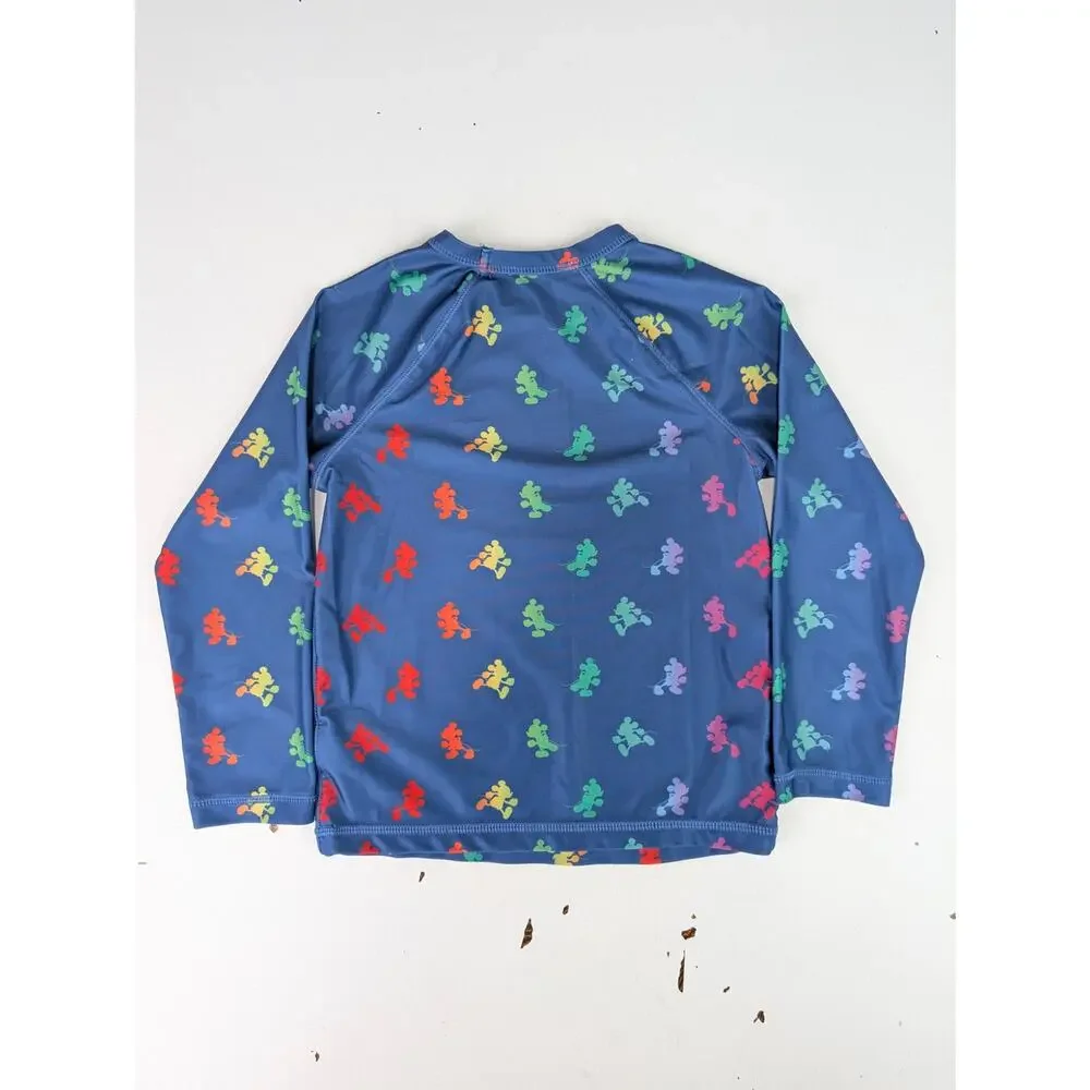 Gap Toddler 4 Disney Mickey Mouse Swim Top & Shorts Set - Blue/Multicolor